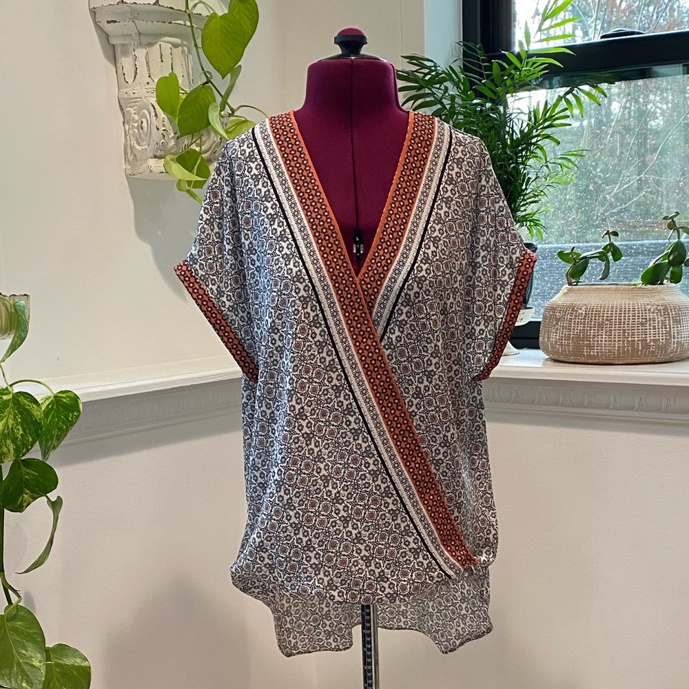 Kimono style blouse
